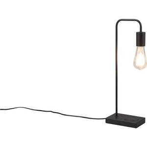 Matně černá stolní lampa (výška 51 cm) Milla – Trio obraz