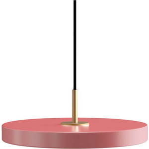 Růžové LED závěsné svítidlo s kovovým stínidlem ø 31 cm Asteria Mini – UMAGE obraz