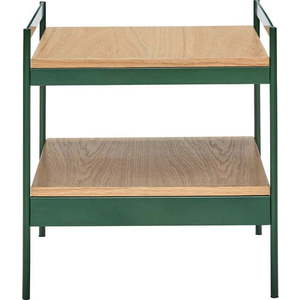 Odkládací stolek s deskou v dubovém dekoru 43x43 cm Jaunty – Hübsch obraz