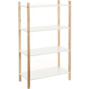 Bílá dětská knihovna 60x106, 5 cm – Casa Selección obraz