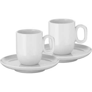 Bílé porcelánové šálky v sadě 2 ks na espresso 60 ml Barista – WMF obraz