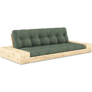 Zelená rozkládací pohovka 244 cm Base – Karup Design obraz