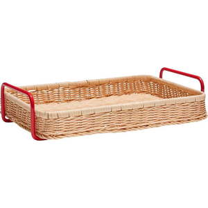 Servírovací ratanový podnos 27x42 cm Splint – Hübsch obraz