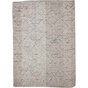 Krémový koberec s příměsí bavlny 150x210 cm Saxo – Bloomingville obraz