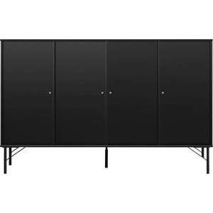 Černá komoda Hammel Mistral Kubus, 136 x 89 cm obraz
