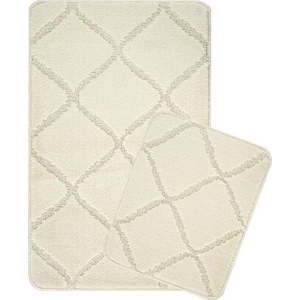 Krémové koupelnové předložky v sadě 2 ks 50x80 cm Cizgili – Foutastic obraz