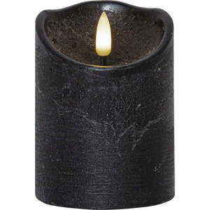 Černá vosková LED svíčka Star Trading Flamme Rustic, výška 10 cm obraz