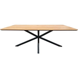Jídelní stůl s deskou v dubovém dekoru 100x200 cm Cesura – Unique Furniture obraz