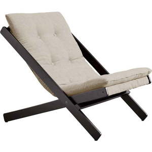 Skládací křeslo Karup Design Boogie Black/Linen Beige obraz