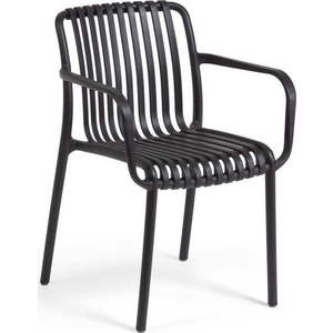 Černá zahradní židle Kave Home Isabellini obraz