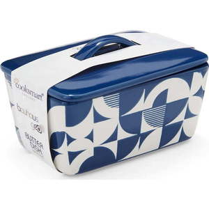 Bílo-modrá keramická máslenka Bauhaus – Cooksmart ® obraz