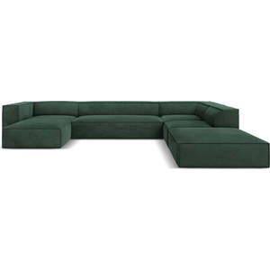 Tmavě zelená rohová pohovka (pravý roh) Madame – Windsor & Co Sofas obraz