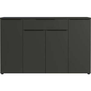 Antracitová nízká komoda 161x101 cm Mailand – Germania obraz