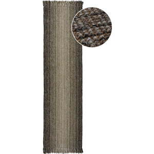 Šedý běhoun 60x230 cm – Flair Rugs obraz