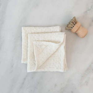 Lněné utěrky v sadě 2 ks 26x26 cm Undyed – Linen Tales obraz