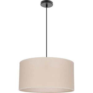 Béžové závěsné svítidlo s textilním stínidlem ø 40 cm Shanti – Candellux Lighting obraz