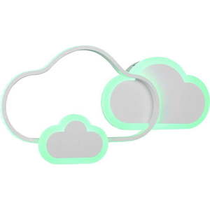 Bílé dětské svítidlo 52x25 cm Cloudy – Trio obraz