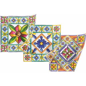 Plastové prostírání 6 ks 37x37 cm Costiera – Villa d'Este obraz