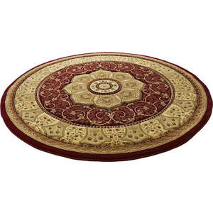 Červený kulatý koberec ø 150 cm Heritage – Think Rugs obraz
