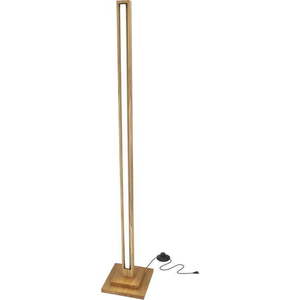 LED stojací lampa v přírodní barvě s kovovým stínidlem (výška 121 cm) Alset – Candellux Lighting obraz