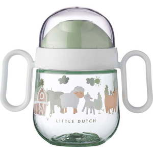 Světle zelený tritanový dětský hrnek 200 ml Little farm – Mepal obraz