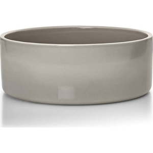 Porcelánová miska pro psa ø 20 cm Scodella Greige M/L – MiaCara obraz