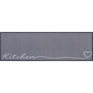 Šedý běhoun Zala Living Kitchen, 50 x 150 cm obraz