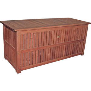 Hnědý zahradní úložný box Plano – Garden Pleasure obraz
