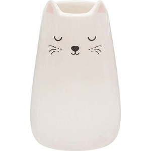 Krémová váza z dolomitu (výška 10, 5 cm) Cat – Sass & Belle obraz