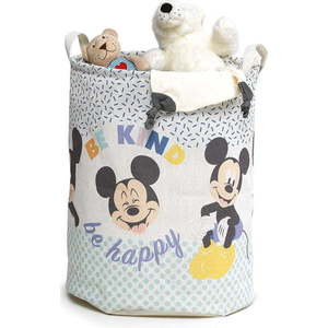 Dětský textilní úložný koš Domopak Disney Mickey, výška 45 cm obraz