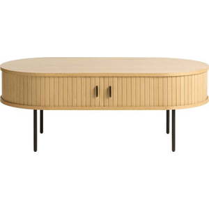 Konferenční stolek v dekoru dubu v přírodní barvě 60x120 cm Nola – Unique Furniture obraz
