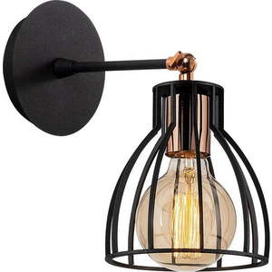 Nástěnné svítidlo v černé a bronzové barvě ø 15 cm Kemah – Opviq lights obraz