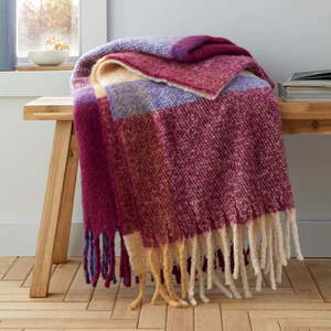 Deka 130x170 cm Mohair Check – Catherine Lansfield obraz