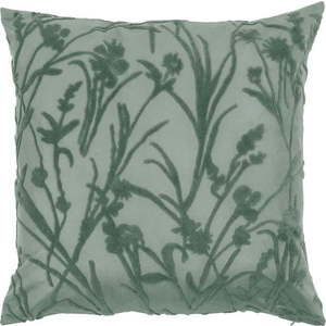 Zelený dekorativní polštář Tiseco Home Studio Iris, 45 x 45 cm obraz
