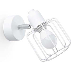 Bílé nástěnné svítidlo ø 10 cm Salom – Nice Lamps obraz