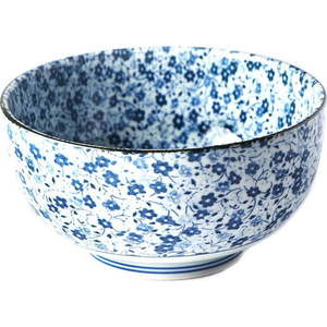 Modro-bílá keramická miska na udon MIJ Daisy, ø 16 cm obraz