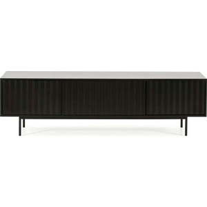 Černý TV stolek 180x52 cm Sierra – Teulat obraz