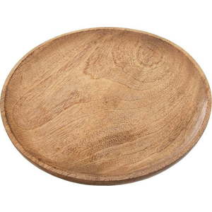 Dřevěný tác ø 30 cm Mango – Orion obraz