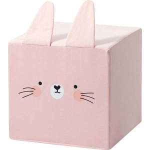 Růžový dětský puf Rainbow Rabbit - Yellow Tipi obraz