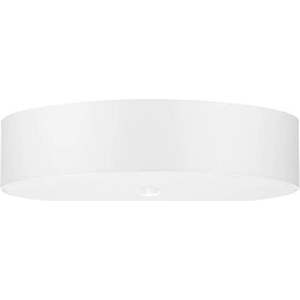 Bílé stropní svítidlo se skleněným stínidlem ø 50 cm Herra – Nice Lamps obraz