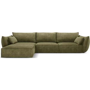 Zelená rohová pohovka (levý roh) Vanda – Mazzini Sofas obraz