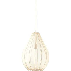 Béžové závěsné svítidlo s textilním stínidlem ø 38 cm Itela – Light & Living obraz
