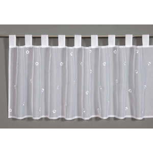 Bílá záclona 48x140 cm Voile - Gardinia obraz