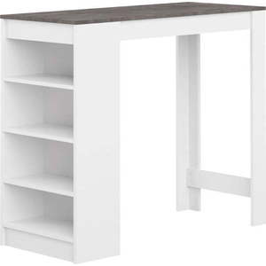 Barový stůl s deskou v dekoru betonu 50x115 cm Aravis – TemaHome obraz