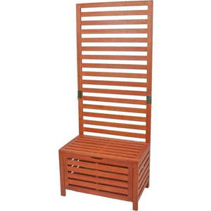 Hnědá dřevěná zahradní lavice Concord – Garden Pleasure obraz