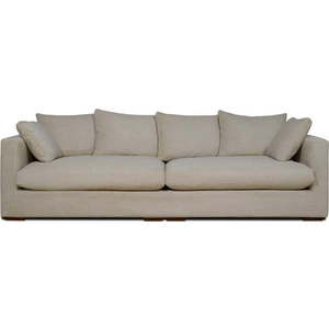Béžová manšestrová pohovka 266 cm Comfy – Scandic obraz
