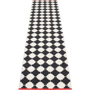 Černo-bílý vnitřní a venkovní běhoun 70x300 cm Marre Black Coral – Pappelina obraz