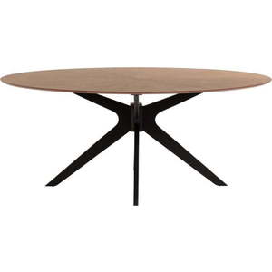 Jídelní stůl s deskou v dekoru ořechového dřeva 110x180 cm Naanim – Kave Home obraz