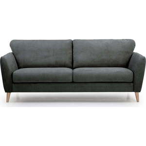 Černošedá pohovka 206 cm Oslo - Scandic obraz