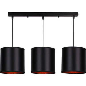 Černé závěsné svítidlo 20x72 cm Candida – Candellux Lighting obraz